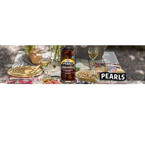  PEARLS Pearls Specialties 6.3 oz. Pitted Greek Medley Olives, 6-Jars