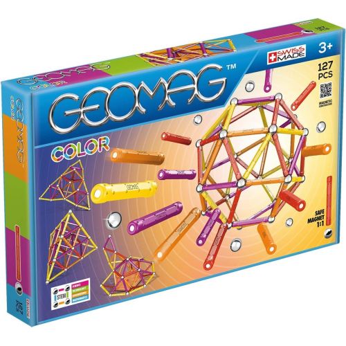  Geomag 264 Stem Color Magnetic Building Set (127 Piece)