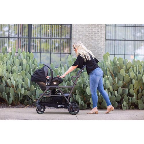  Joovy JOOVY Caboose S Standard Baby Strollers, Black Melange