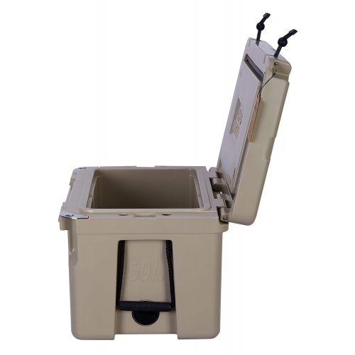  COLD BASTARD COOLERS 50L TAN Cold Bastard PRO Series ICE Chest Box Cooler Free Accessories