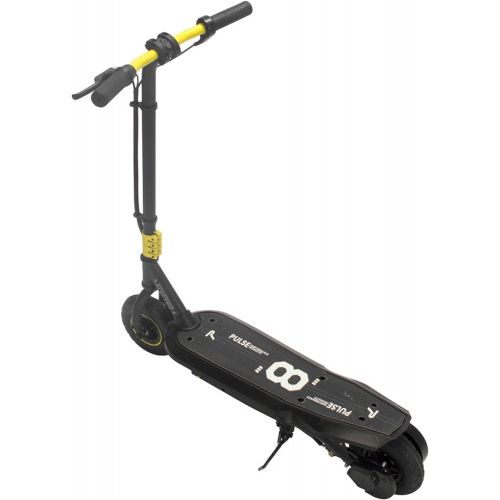  Pulse Performance Products Sonic XL Electric Scooter, BlackYellow