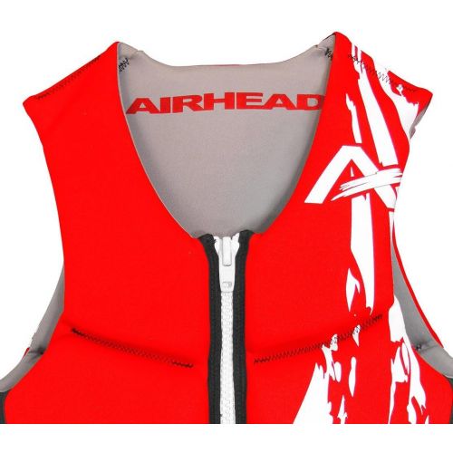  Airhead AIRHEAD Swoosh Kwik Dry Neolite Flex Vest, Red