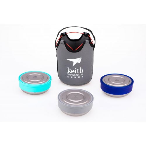  Keith Titanium Ti5378-2 3-Piece Fresher Bowl Set