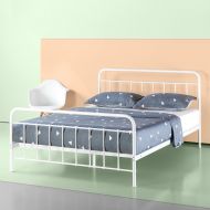 Zinus Florence Metal Platform Bed Frame / Mattress Foundation / No Box Spring Needed, Queen: Home & Kitchen