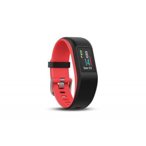 가민 Garmin vivosport, Fitness/Activity Tracker with GPS and Heart Rate Monitoring, Pink