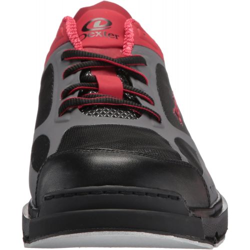  Dexter Mens SST The 9HT Bowling Shoes- BlackRedGrey