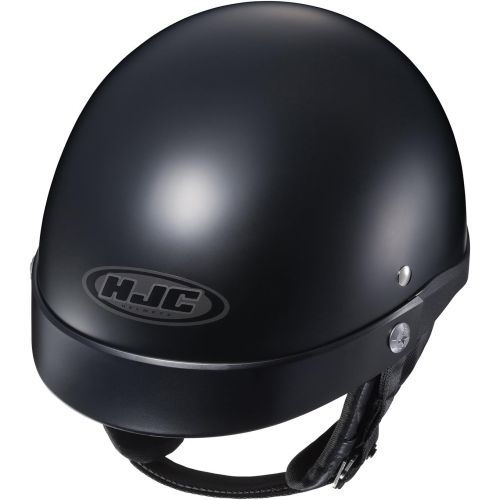 HJC Helmets HJC CL-Ironroad Motorcycle Half-Helmet (Matte Black, Large)