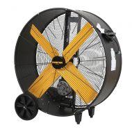 Air circulator Master Professional High Capacity Belt-Drive Barrel Fan, 36-inch, 2 Speed, OSHA Compliant - MAC-36-BDF