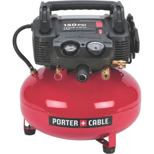  PORTER-CABLE C2002-WK Oil-Free UMC Pancake Compressor with 13-Piece Accessory Kit