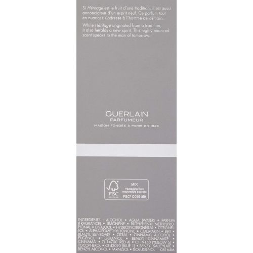  GUERLAIN Heritage by Guerlain for Men - 3.4 oz EDT Spray