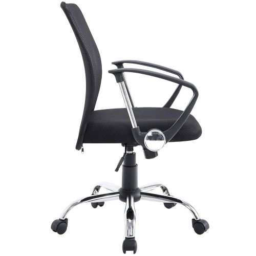  Samincom Large Size Gaming Chair Computer Office Chair, W24 D26 H37-41 (Black)
