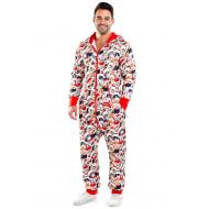Tipsy Matching Family Cat Christmas Jumpsuits - Funny Xmas PJs for Christmas Morning