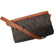 Michael Kors MK Signature Belt Wallet Fanny Pack,Travel Leather Large