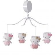 Bedtime Originals Hello Kitty Luv Musical Mobile, Pink/Gold