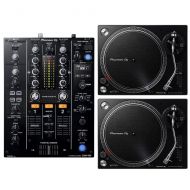 Pioneer DJM-450 DJ Mixer & (2) PLX-500 Turntables