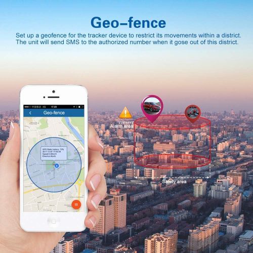  XCSOURCE GPS Tracker Long Standby Car Locator GPS Tracker Free App Strong Magnet for Vehicle GPS Tracking Real Time Tracking Device Anti Lost Geo Fence Car Tracker for Cars SUV Motorcycles