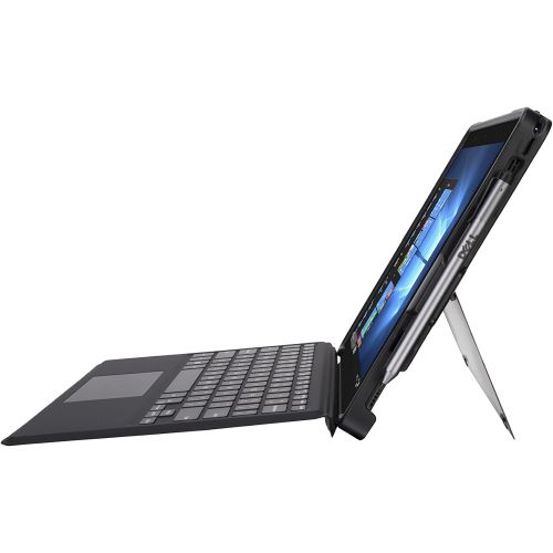 타거스 Targus Commercial Grade 2-in-1 Tablet Case for Dell Latitude 5285 Travel Keyboard or Kickstand, Black (THZ707US)