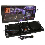 Mr. Dj MVDJ-4000 USB DJ Controller Built-In Sound Card