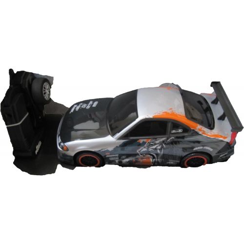  NKOK Fast & Furious - Tunerz - Radio Control Car & Controller Silver  Orange