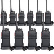 Retevis H-777S Walkie Talkie FRS Frequency License-Free Security Two Way Radios(10 Pack) with Programming Cable