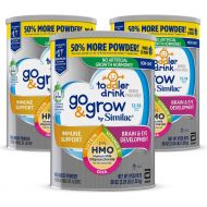 [아마존베스트]Similac Go & Grow Milk Go & Grow by Similac Non-GMO Toddler Milk-Based Drink with 2’-FL HMO for Immune Support, Powder, 36 oz, 3 Count