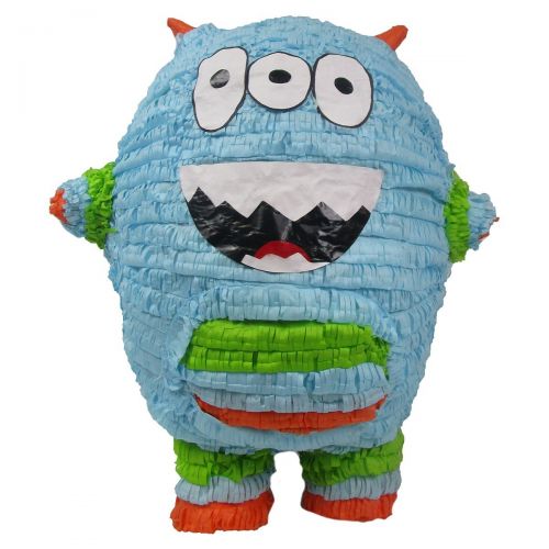  Pinatas Funny Monster, Party Game, Decor and Photo Prop for Monsters or Space Birthdays