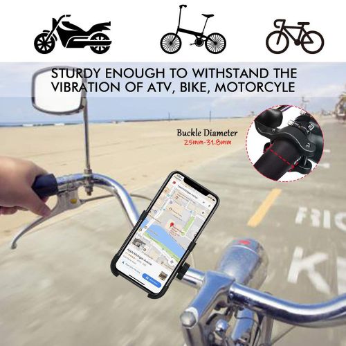  Hi-Tech Mobiler Sportstander fuer Fahrrader und Motorrader, Anti Vibration Universaler mobiler Fahrradstander