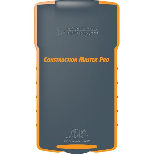  상세설명참조 Calculated Industries 4065 Construction Master Pro Advanced Construction Math Feet-inch-Fraction Calculator for Contractors, Estimators, Builders, Framers, Remodelers, Renovators a