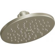 Moen S6360EPBN 8 Eco-Performance Single-Function Rainshower Showerhead with Immersion Technology at2.0 GPM Flow Rate, Brushed Nickel