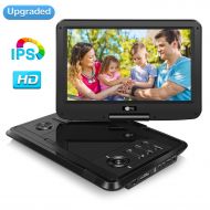 CUTRIP 11.6” HD Portable DVD Player Car IPS LCD Screen, 1920x1080 High Resolution, 178° Viewing Angles, Rechargeable Battery