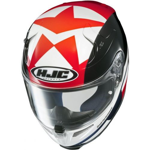  HJC Helmets HJC Ben Spies Replica III Mens RPHA-10 Sports Bike Motorcycle Helmet - MC-1  Large