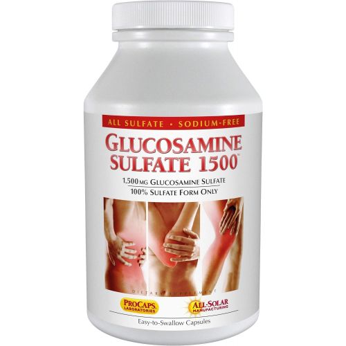  Glucosamine Sulfate-1500 270 Capsules by Andrew Lessman