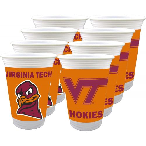  Westrick Virginia Tech Hokies Party Supplies - 48 Pieces (Serves 16)