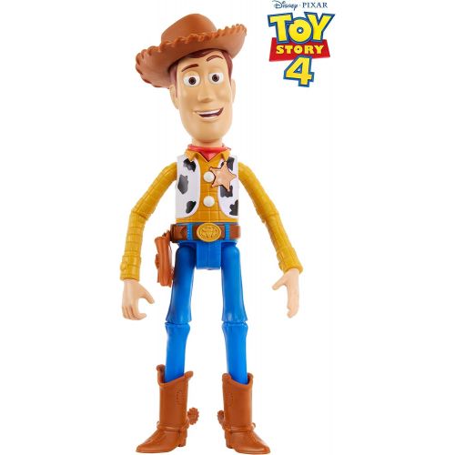 디즈니 Toy Story- 4 Disney Pixar Toy for Children 3+ Years, Multicoloured Talking Woody Multi-Coloured