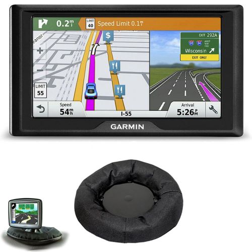 가민 Garmin Drive 60LMT GPS Navigator (US Only) Friction Mount Bundle includes Garmin Drive 60LMT and Portable Friction Mount (Flexible Style)