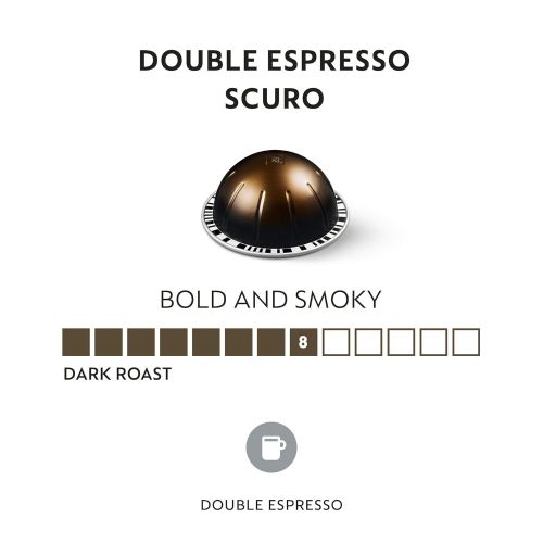 네슬레 Nespresso VertuoLine Espresso, Diavolitto, 50 Count