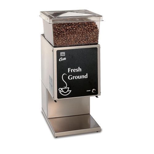  Wilbur Curtis Coffee Grinder 5.0 Lb Grinder With Single Hopper, Low Profile - Commercial Burr Grinder - SLG-10 (Each)