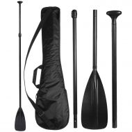 Hindom Potable 3 Piece Adjustable Inflatable Stand Up Paddleboards Paddle Oars with Carrying Bag, US STOCK