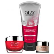 Olay Anti-Aging Skincare Kit with Regenerist Cleanser, Moisturizer & Eye Cream