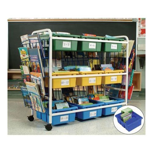  Copernicus Educational Products Copernicus School Classroom Office Deluxe Leveled Reading Book Browser -9 TUB