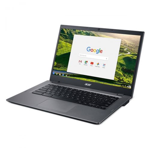 에이서 Acer Chromebook 14, Aluminum, 14-inch HD, Intel Celeron Dual core, 4GB LPDDR3 Ram, 16GB Memory, Black, CP5-471-C0EX