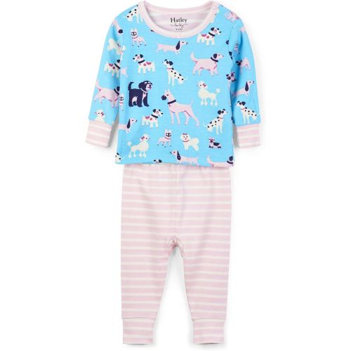  Visit the Hatley Store Hatley Baby Girls Organic Cotton Long Sleeve Mini Pajama Sets