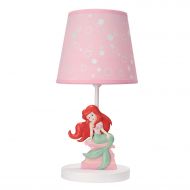 Lambs & Ivy Ariels Grotto Lamp with Shade & Bulb, Pink