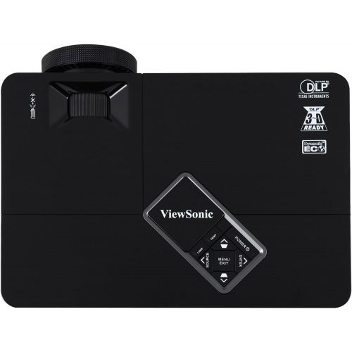  Visit the ViewSonic Store ViewSonic PJD5232 XGA DLP Projector, 2800 ANSI Lumens, PC 3D-Ready/120Hz, Black