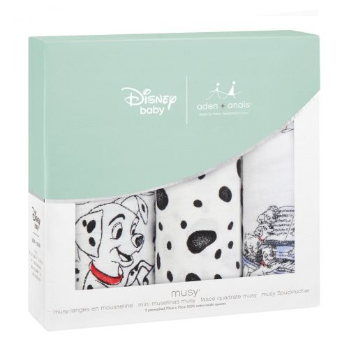  Aden + anais aden + anais Disney Classic Musy 3 Pack - 101 Dalmatians