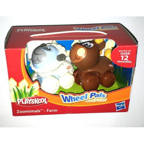  Playskool Wheel Pals Zoominals Animal Tracks (Farm) Sheep & Horse