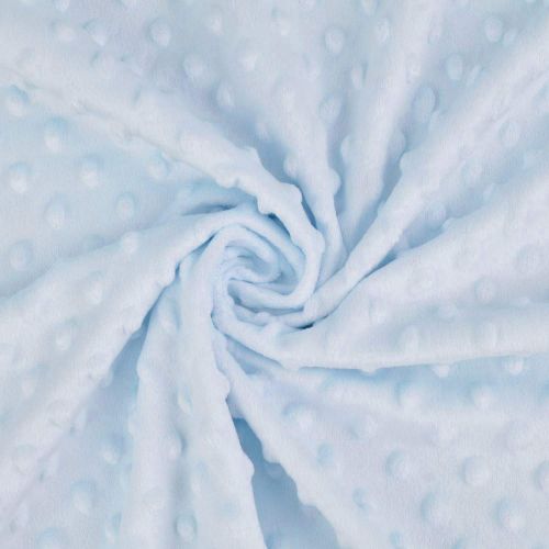  [아마존베스트]American Baby Company Heavenly Soft Minky Dot Fitted Contoured Changing Pad Cover, Blue Puff, for Boys and Girls