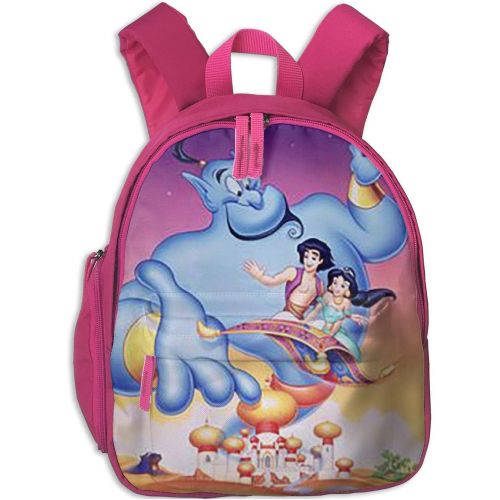  Lbbbb Unisex Kids Oxford Fabric Travel Outdoor School Backpack,Aladdin Lamp Children School Book Bag
