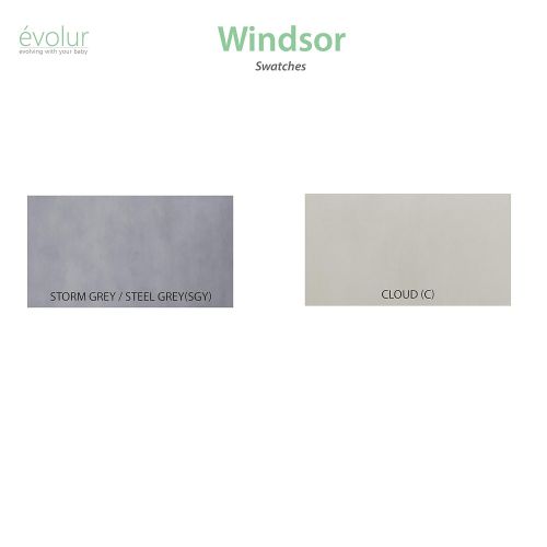  Evolur Windsor Curve Top Collection, Storm Grey