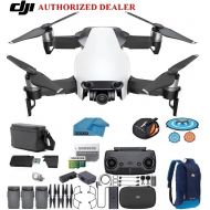 DJI Mavic Air Fly More Combo Drone - Quadcopter with 32gb SD Card - 4K Professional Camera Gimbal  3 Battery Bundle - Kit - with Must Have Accessories (Arctic White)
